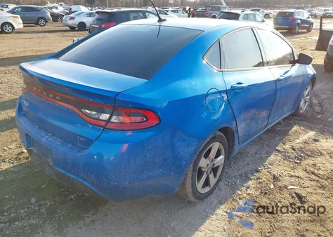 2015 Dodge Dart Sxt из США, поврежденный, VIN 1C3CDFBB0FD351628